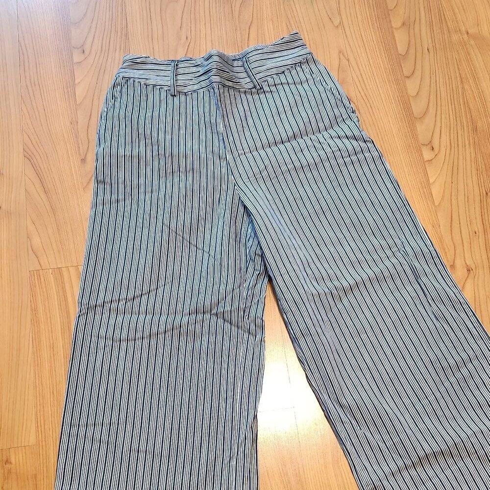 A New Day Striped Wide Leg Pants || Great Condition || Med - Picture 3 of 14